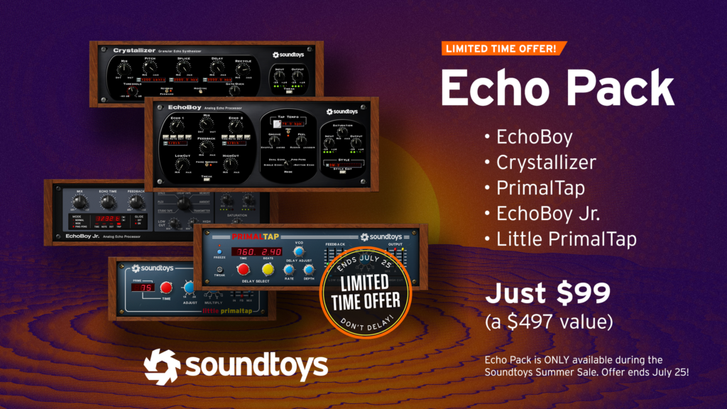 The Soundtoys Summer Sale Is On: Get Some Of The Best Plugins On The Market For Up To 70% Off