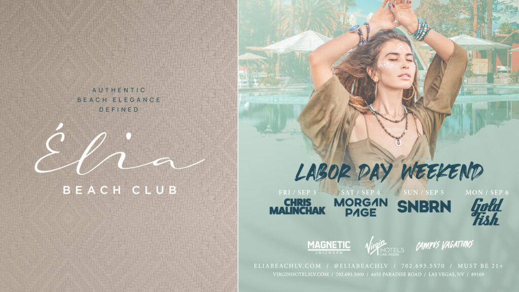 Magnetic’s 10th Anniversary Party At Elia Beach Club In Las Vegas – Labor Day Weekend