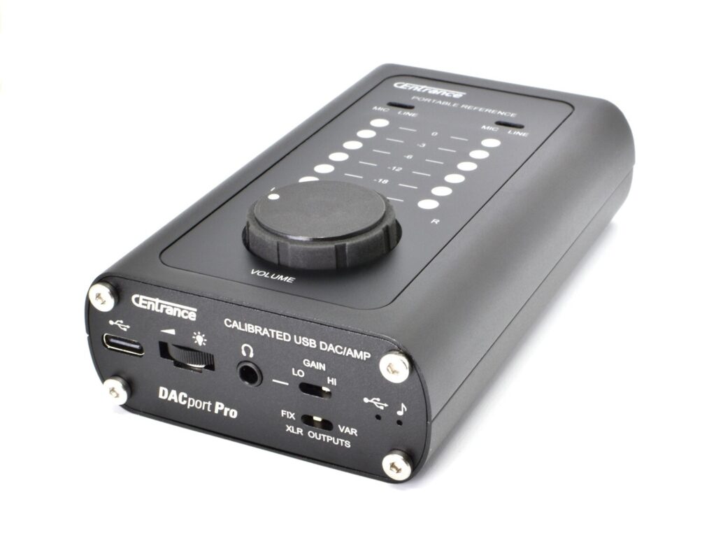 The CEntrance DACport Pro – Great For Audiophiles, Producers, and DJs Who Want Great Sound Anywhere