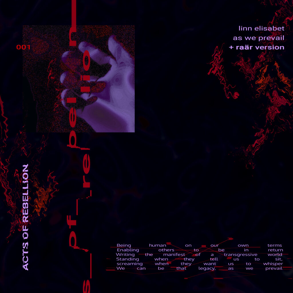 Lights Out Premiere: Linn Elisabet – As We Prevail (Raär Version) [Acts Of Rebellion]