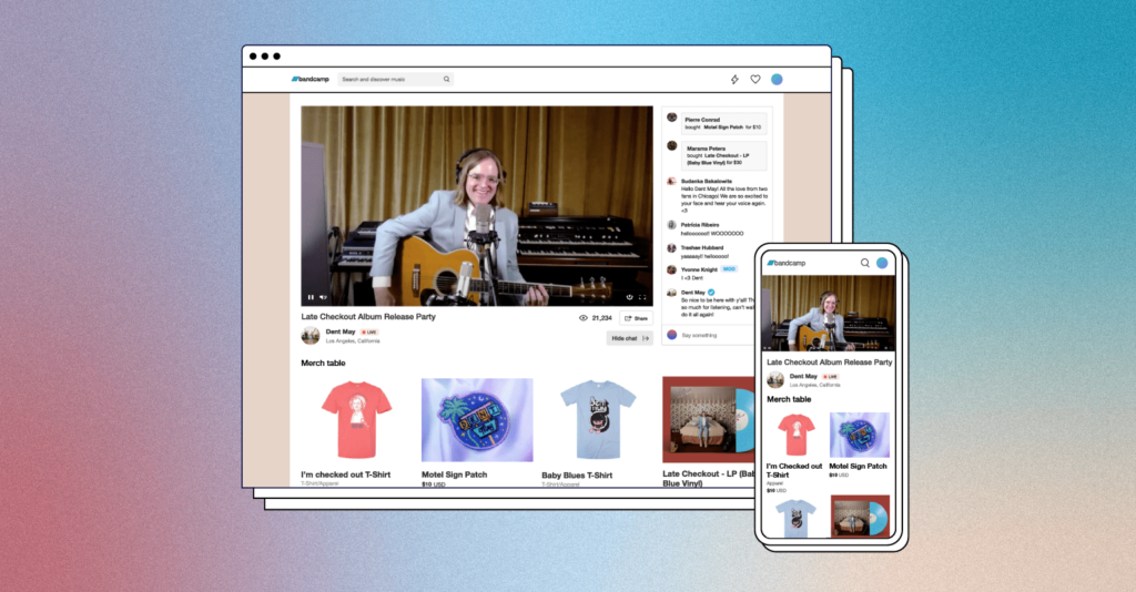 Bandcamp Launching New Ticketed Live Stream Service