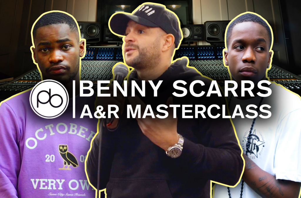Watch Lead A&R Benny Scarrs (Dave, Tinchy Stryder) Talk Navigating the Music Industry for Point Blank