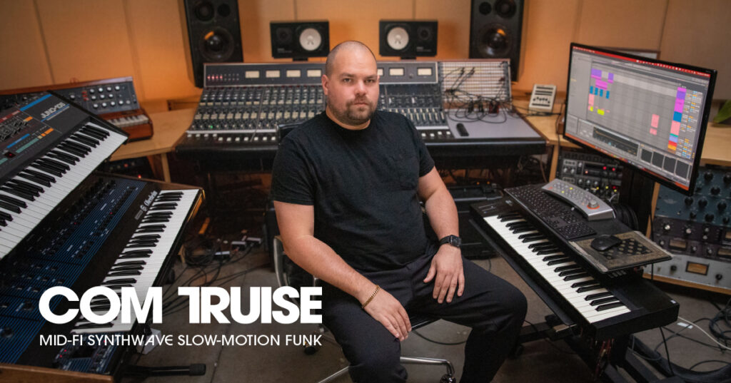 SPOTLIGHT TUTORIAL – COM TRUISE ANNOUNCES NEW COURSE ON SOUNDFLY – MID-FI SYNTHWAVE SLOW-MOTION FUNK
