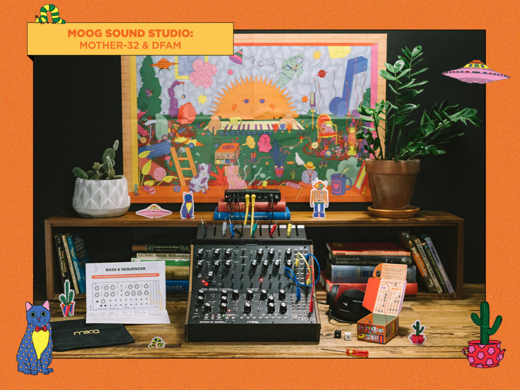 Moog Launches Modular Synth Start Kits In Moog Sound Studio With Star-Studded EP