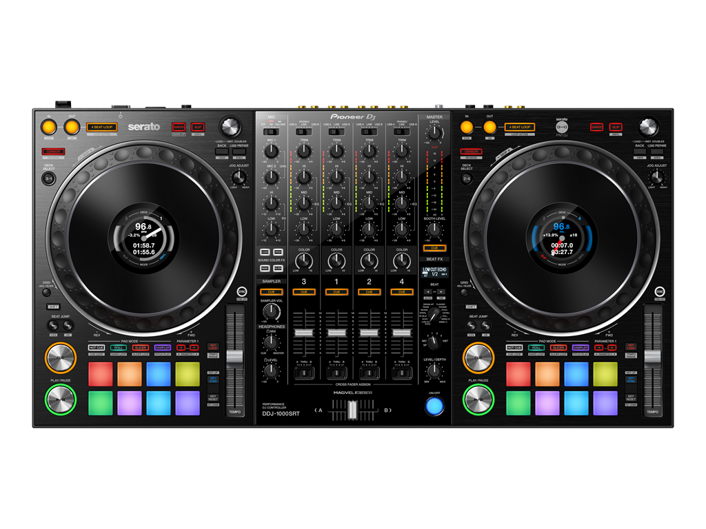 Pioneer DJ Announces DDJ-1000 SRT Serato Controller