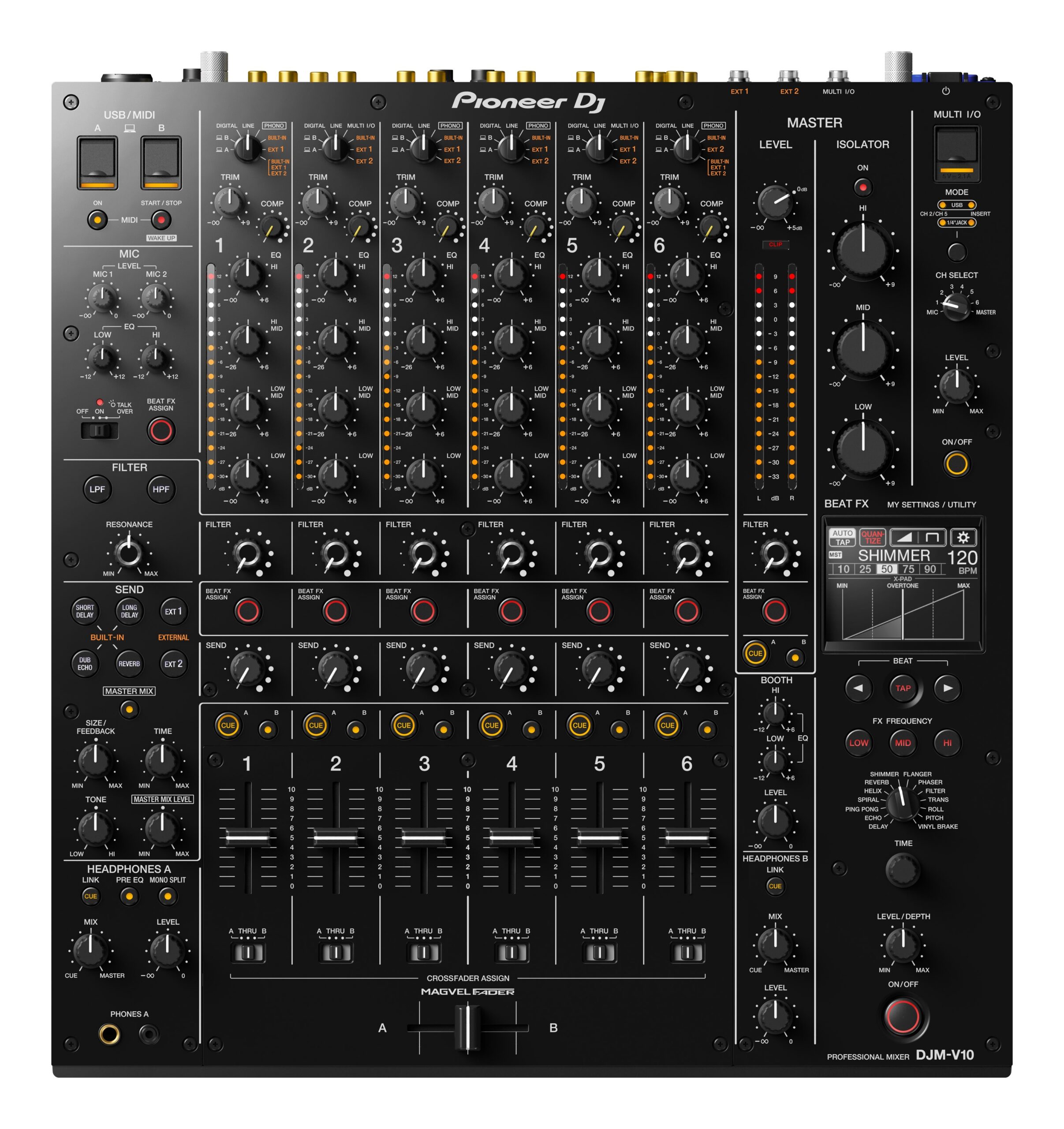NAMM 2020: Pioneer DJ Announces DJM-V10 Mixer