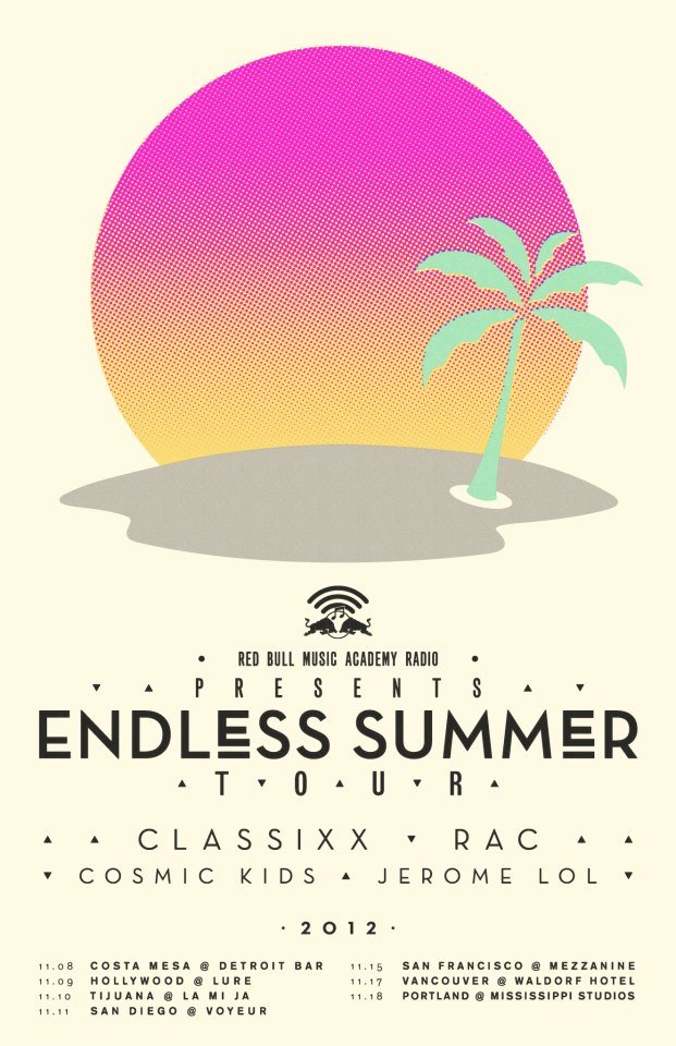 Endless Summer Tour Kicks Off Tonight + Tour Mix By Cosmic Kids