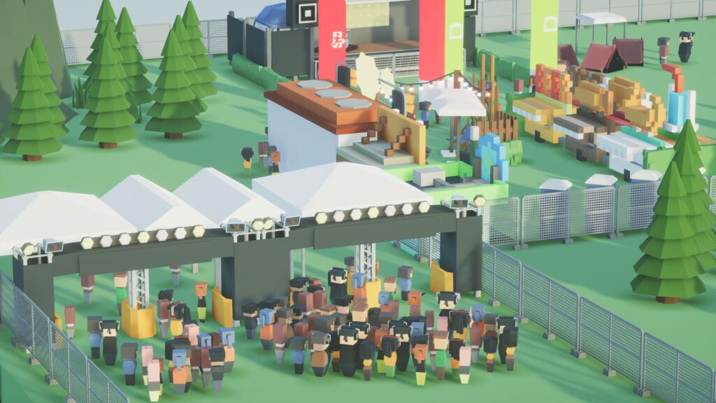 New Video Game, Festival Tycoon, Lets You Build Your Own Digital Festival