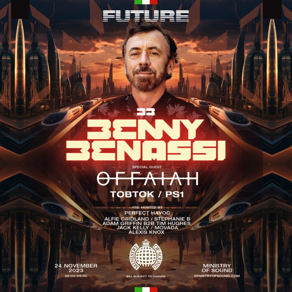 London’s Ministry of Sound Welcomes OFFAIAH & Benny Benassi for a Night of Dancefloor Magic