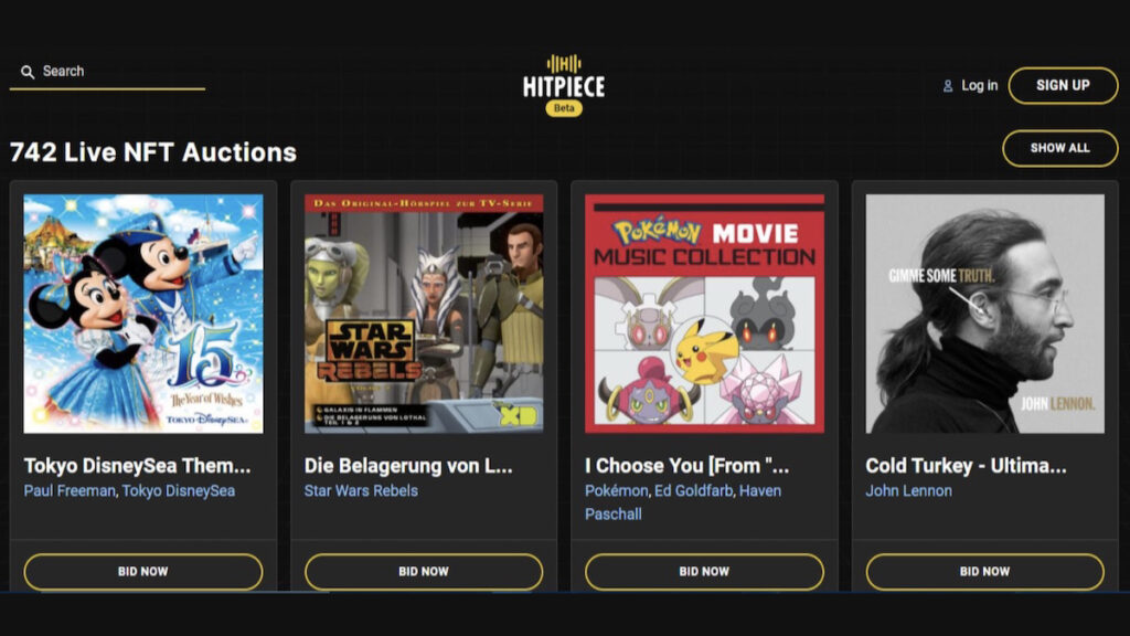 RIAA Sends Letter Over “Copyright Theft” To “Scam Site” Music NFT Company HitPiece