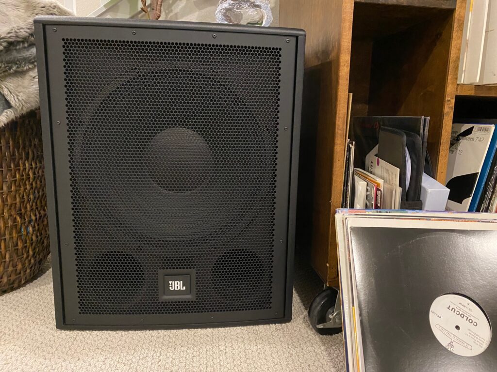 Bring the Boom With The JBL IRX115S Subwoofer