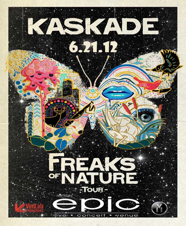 Club Flyers: Sewer Art or EDM Cultural Cipher? Dissecting Kaskade’s “Freaks Of Nature” Art