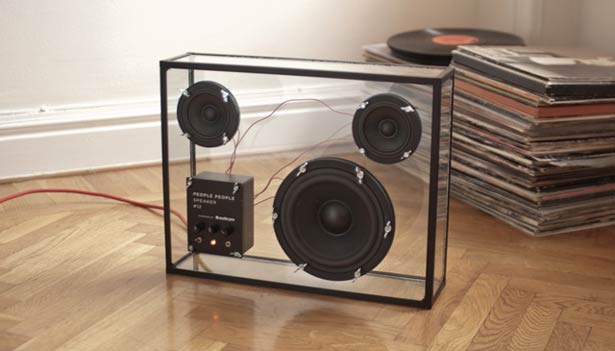 Kickstart This: Transparent Speaker by People People