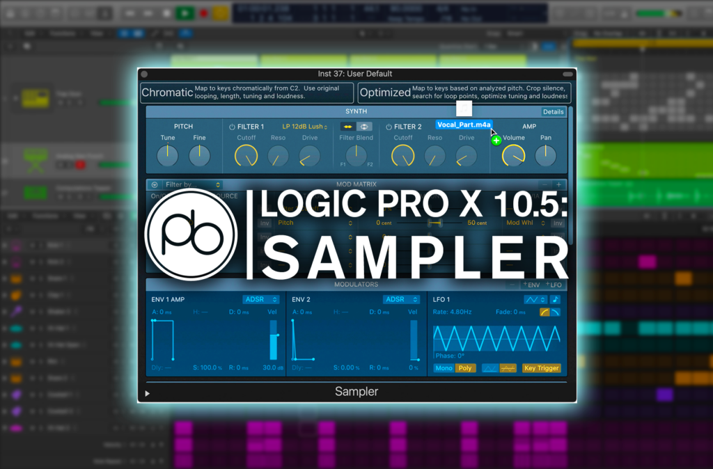 Spotlight: Point Blank Shows How to Create Your Own Instruments with Logic Pro X 10.5’s Sampler