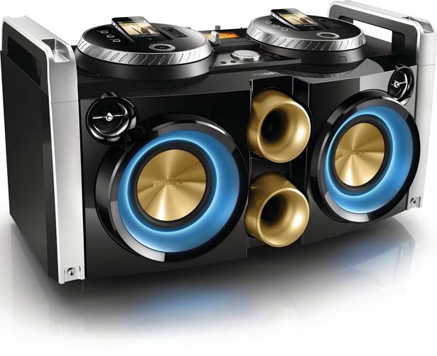 Philips DJ Boombox—Mini Hi Fi System Aimed Directly At The EDM Culture Consumer