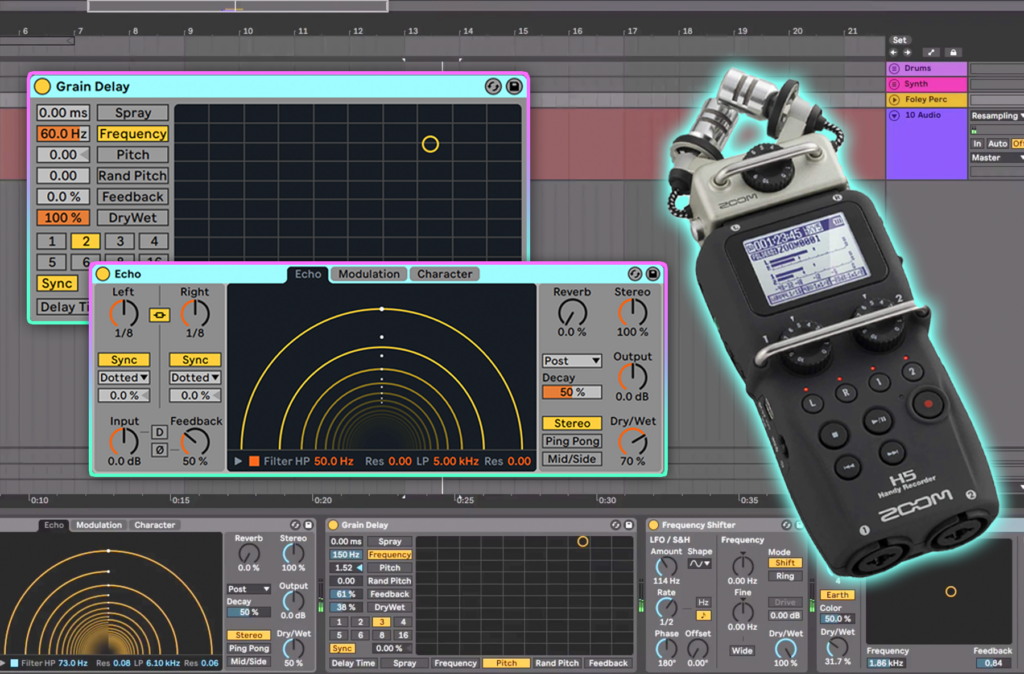 Spotlight: How to Create Organic Percussion & Textures in Ableton Live – Point Blank Techtorial