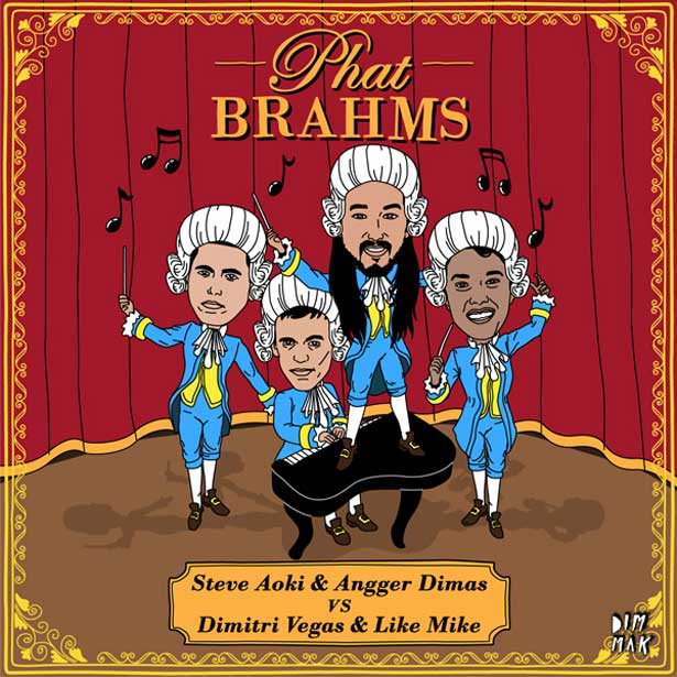 Music Review: Steve Aoki & Angger Dimas vs. Dimitri Vegas & Like Mike “Phat Brahms”