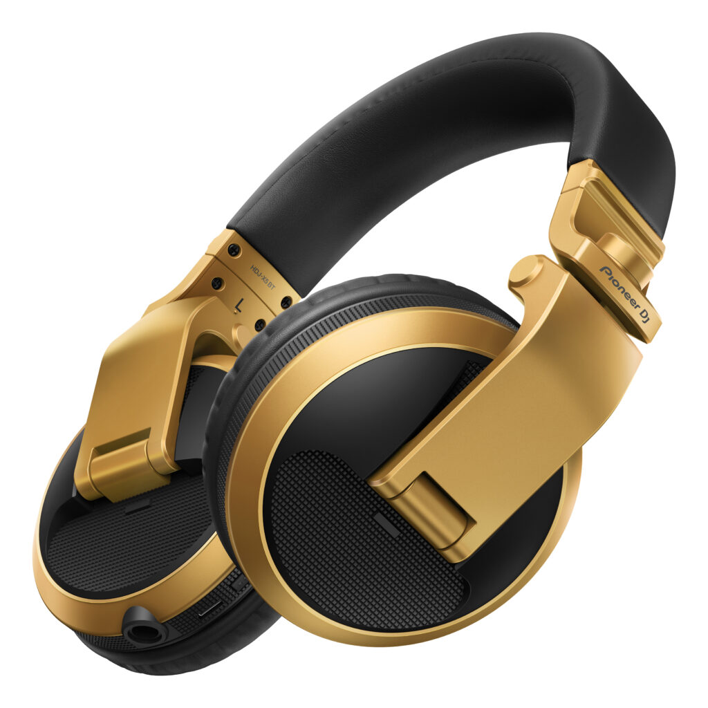 Pioneer DJ Launches Gold HDJ-X5BT Headphones
