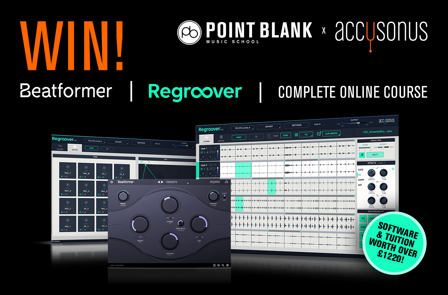 Enter the Point Blank x Accusonus Competition to Win a Huge Beatmaking Bundle
