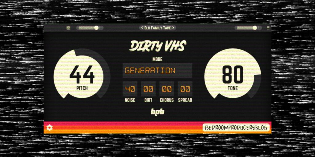 BPB Dirty VHS: Reviving the Vintage VHS Aura in Modern Productions