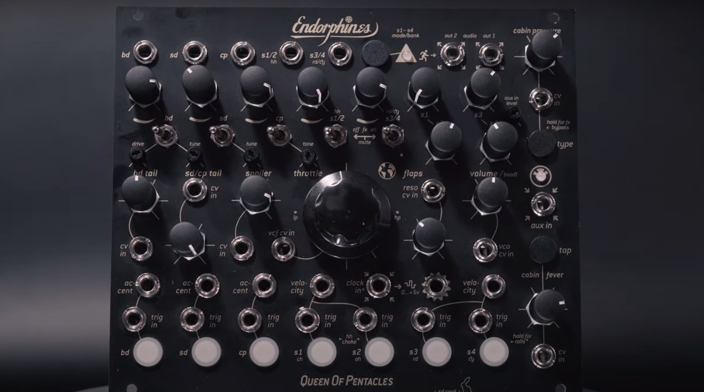 Queen of Pentacles Drum Module by Endorphin.es