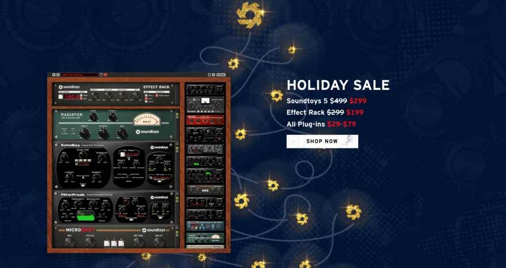 Spotlight: Attention All Producers The Soundtoys Plugin Holiday Sale Is On!