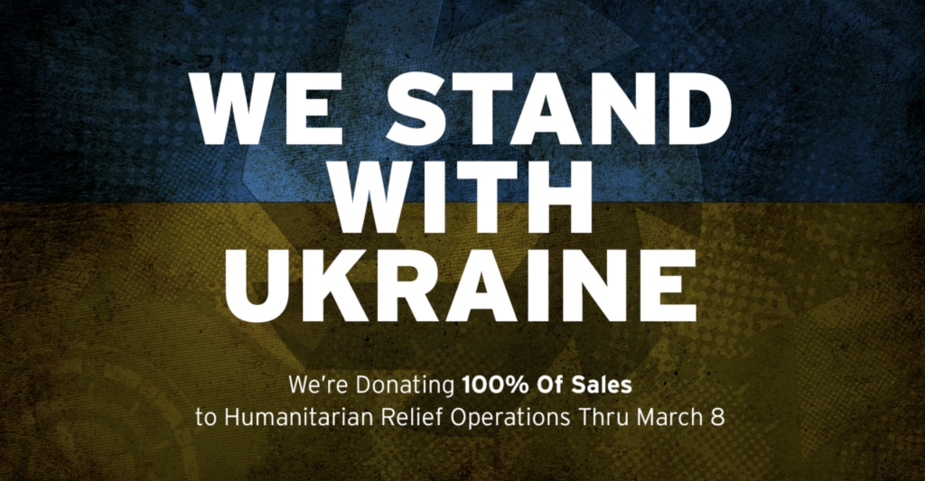 Stop The War – Soundtoys Is Donating 100% Of Their Sales To Support Ukraine Relief Efforts