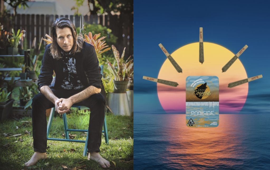 Cannabis Industry Spotlight: Daytime Disco Band Poolside Collabs with Space Coyote on “I Feel High” Joints