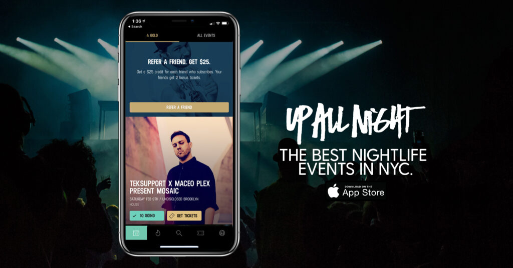 Spotlight: Up All Night Launches In NYC With Free Tickets To Mosaic Featuring Maceo Plex