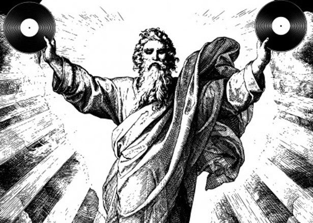 Watch: God Is A DJ, Magic Turntables and Advanced Crossfader Technology—Oh My