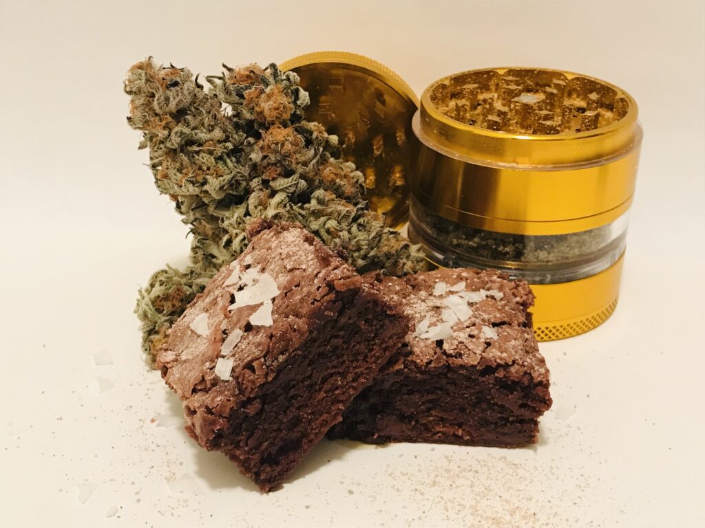 Cannabis Industry Spotlight: Weed and Grub’s Mike & Mary Jane Bake Kief-Dusted Sea Salt Brownies