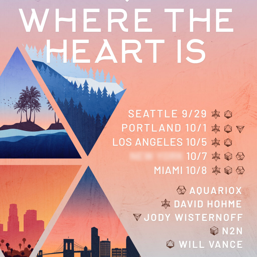 David Hohme’s ‘Where The Heart Is’ Records Kicks Off Debut Tour: LA, Seattle, Portland, Miami & More TBA