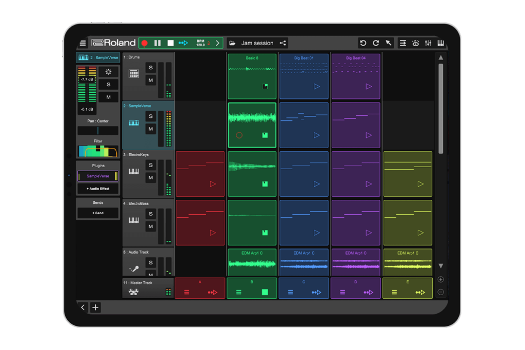 Roland Releases Cross-Platform Music Creation App Zenbeats