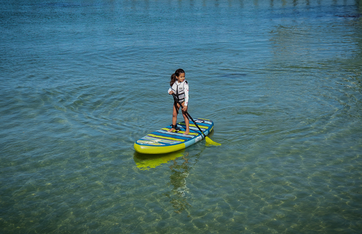 The BOTE FlowRider Aero – The Ultimate SUP and Kayak Hybrid for Kids