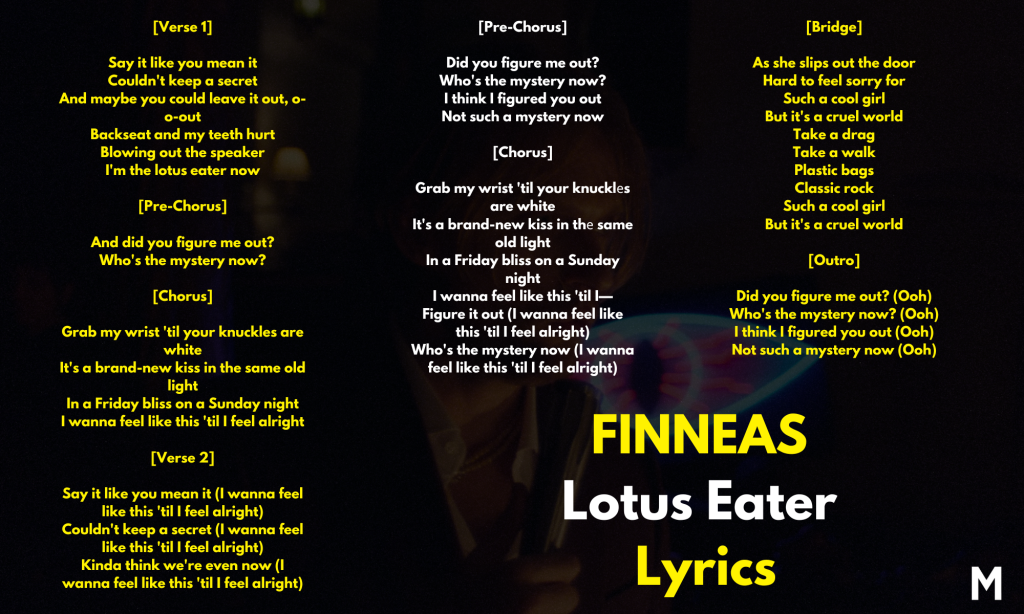 FINNEAS Lotus Eater Lyrics