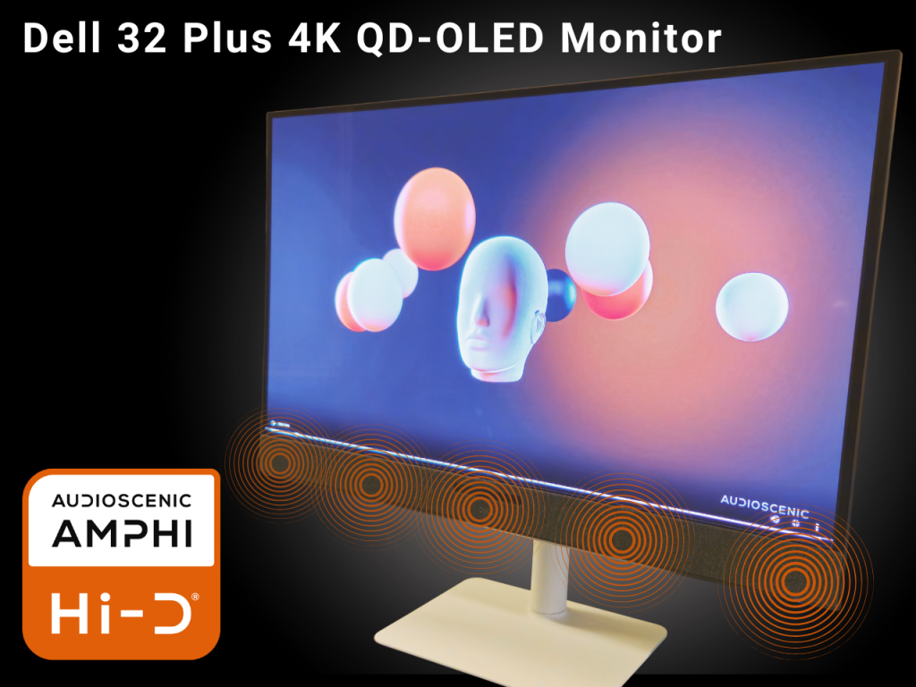 The World’s First AI-Enhanced QD-OLED Monitor: Audioscenic Shows Something Big At CES