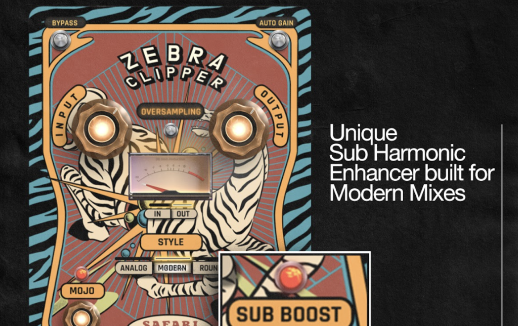 Zebra Clipper: Safari Pedals’ Bold New Plugin to Perfect Your Mixes