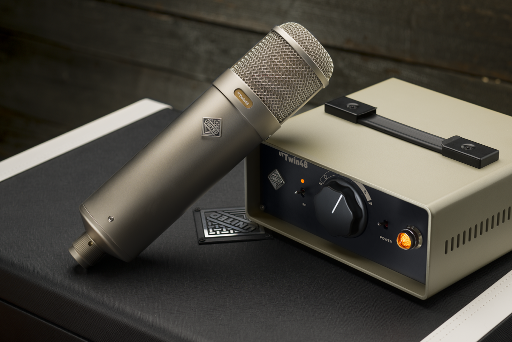 Meet the UT Twin48: Two Classic Tube Mics in One Revolutionary Package
