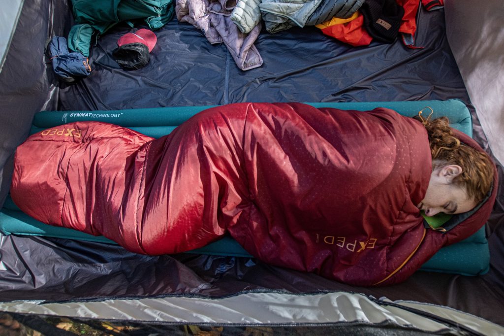 Backpacking Just Got Cozier with EXPED’s New DeepSleep Sleeping Bags