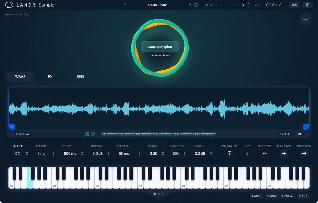 LANDR Reworks the Sample Library with LANDR Sampler – Out Now