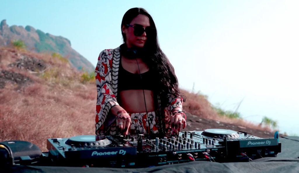 ADRIANNA Unveils Stunning Mountain-Top DJ Set in India