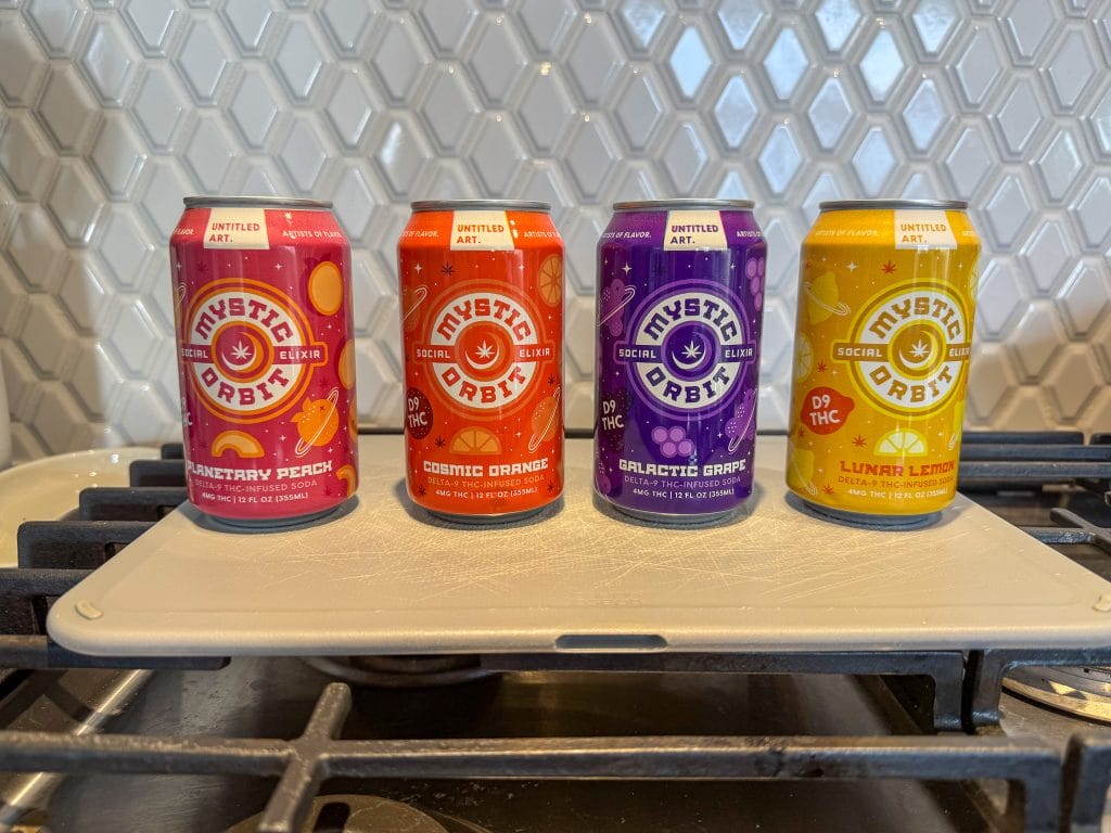 Mystic Orbit THC Soda by Untitled Art