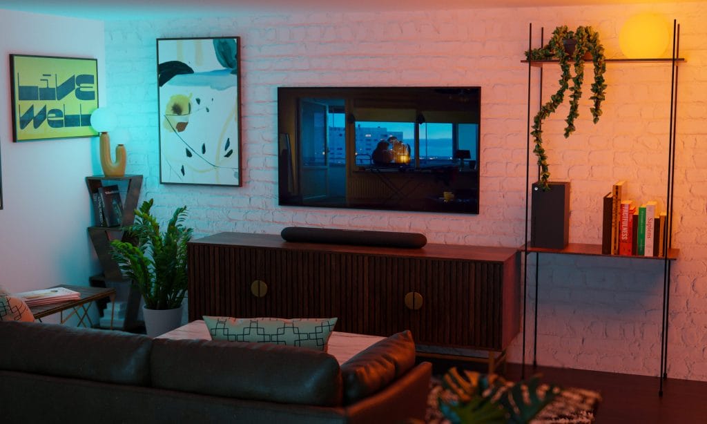 Bluesound Soundbars Integrate Dolby Atmos, BluOS, And Smart Home Control