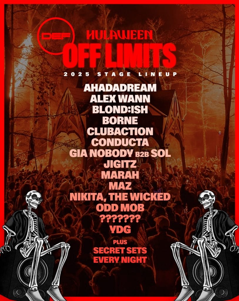 Hulaween 2025 lineup
