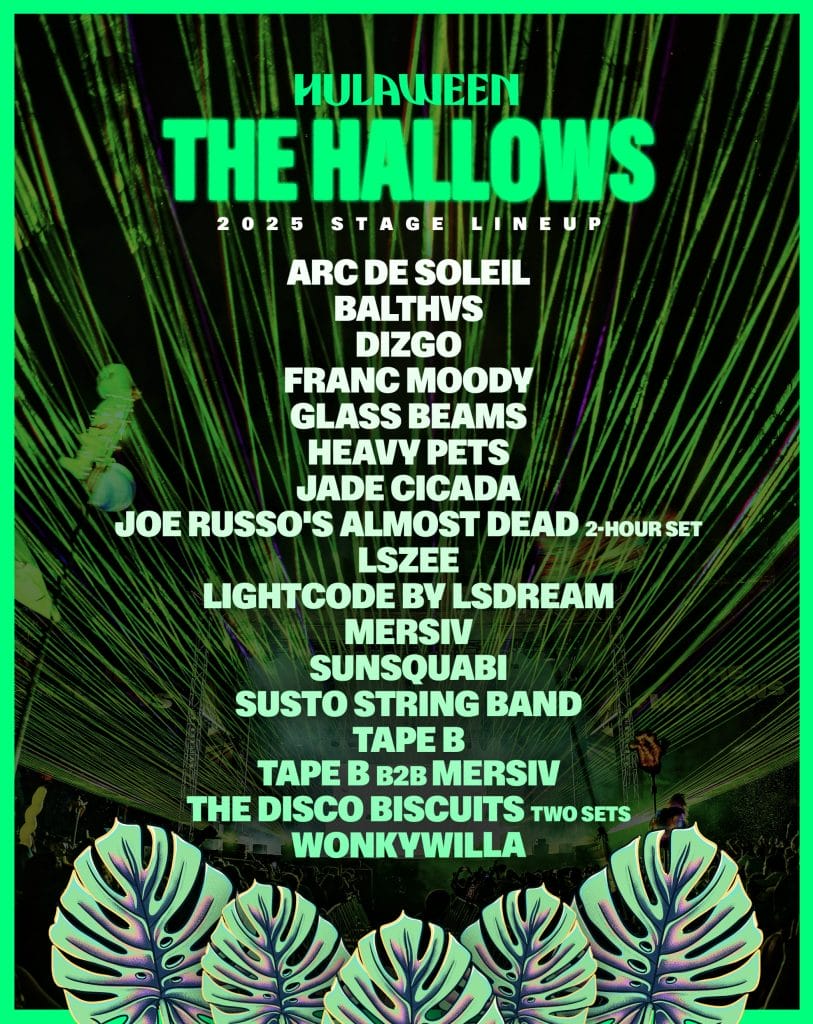 Hulaween 2025 lineup