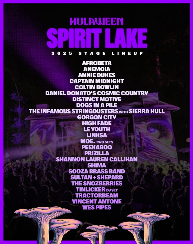 Hulaween 2025 lineup