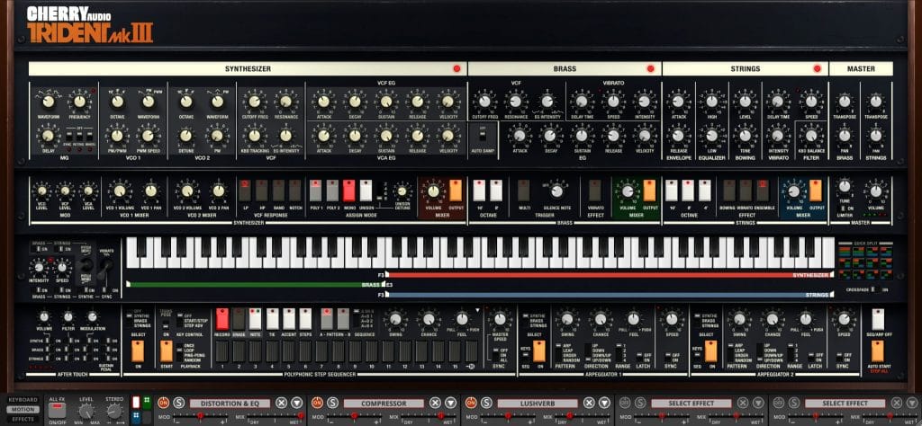 Cherry Audio’s Trident Mk III Brings a Long-Lost ’80s Analog Titan Back to Life