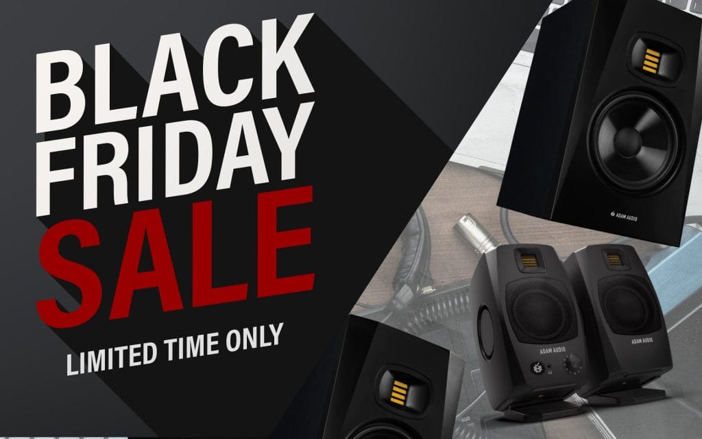 ADAM Audio Black Friday Sale Features Major Discounts on Studio Monitors