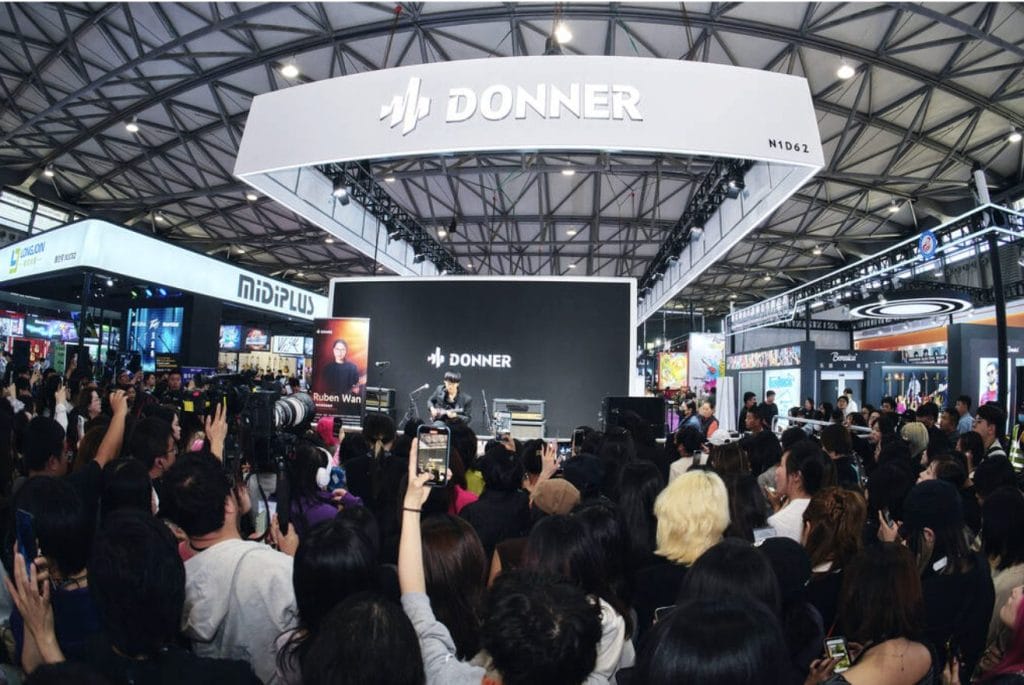 Donner Drops Artist Pedals, Smart Guitar, and New Gear at Music China 2025