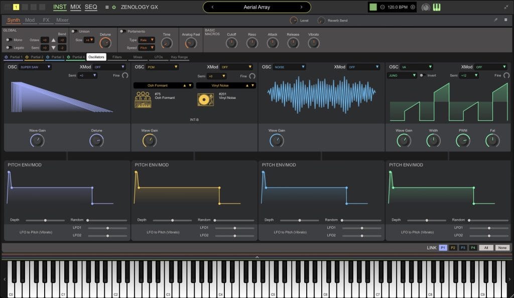 ZENOLOGY GX Launches Inside GALAXIAS with 11,000 Roland Sounds